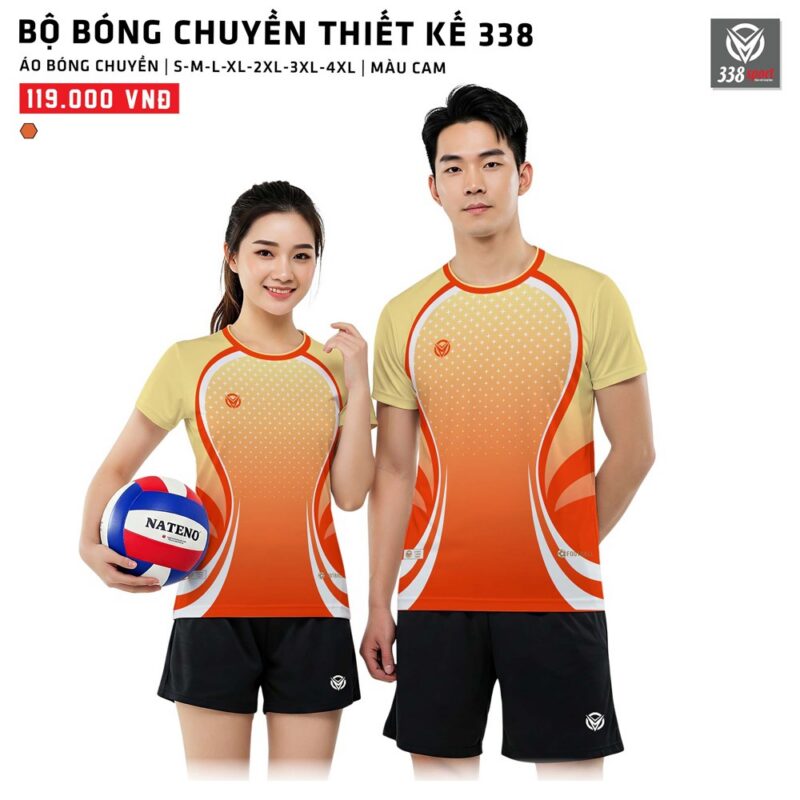 338sport Ra Mắt Áo Đấu Bóng Chuyền Thiết Kế Mới