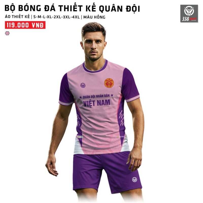 Áo Bóng Đá Quân Đội Nhân Dân Thiết Kế Đẹp