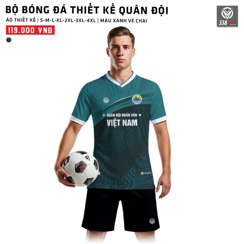 Sản Xuất Tại Xưởng Áo Đấu Quân Đội Nhân Dân Thiết Kế