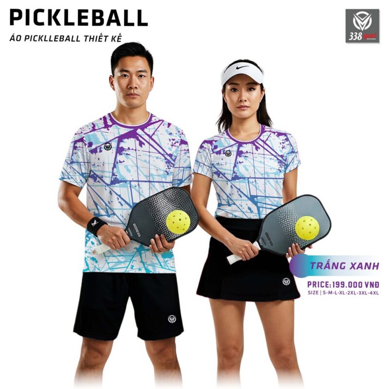 Thiết Kế Áo Đấu Pickleball Màu Sắc Nổi Bật