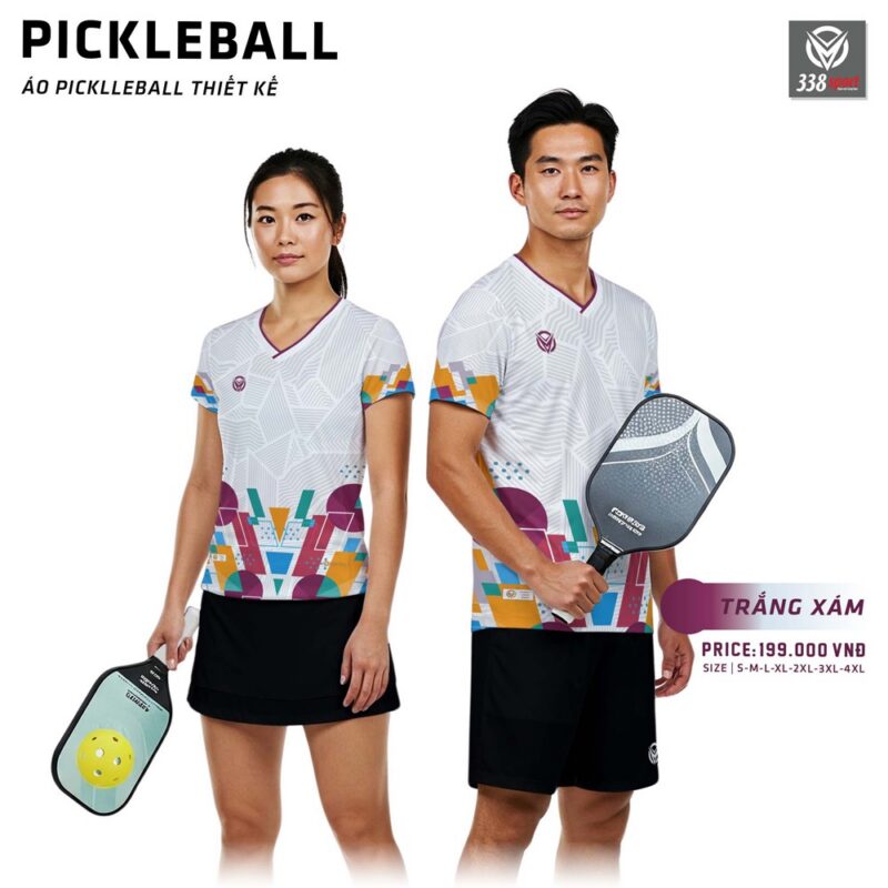 Thiết Kế Áo Pickleball Nam Nữ Nổi Bật 2025