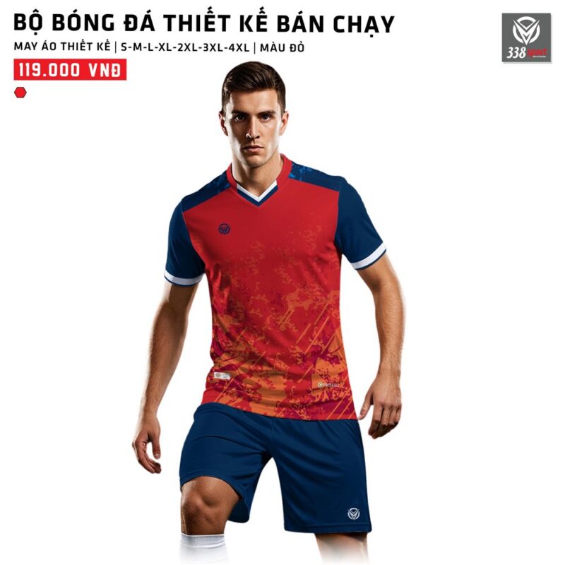 Thế Giới Áo Bóng Đá Thiết Kế Màu Đỏ Mới