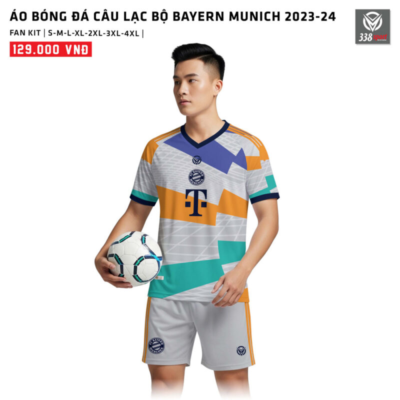 Áo Bóng Đá Câu Lạc Bộ Bayern Munich Bản Fan 2023-24