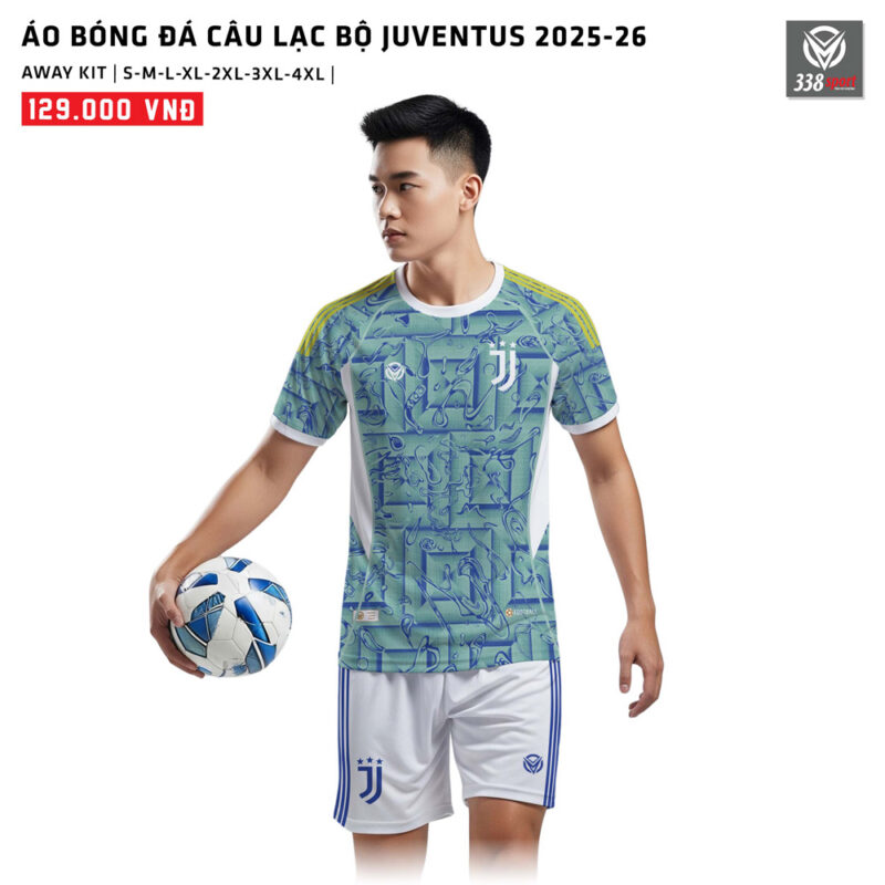 Áo Bóng Đá Câu Lạc Bộ Juventus Sân Khách 2025-26
