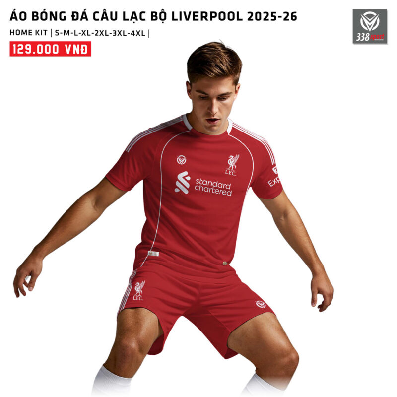 Áo Bóng Đá Câu Lạc Bộ Liverpool Sân Nhà 2025-26