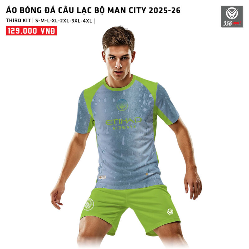 Áo Bóng Đá Câu Lạc Bộ Man City Mẫu Thứ Ba 2025-26