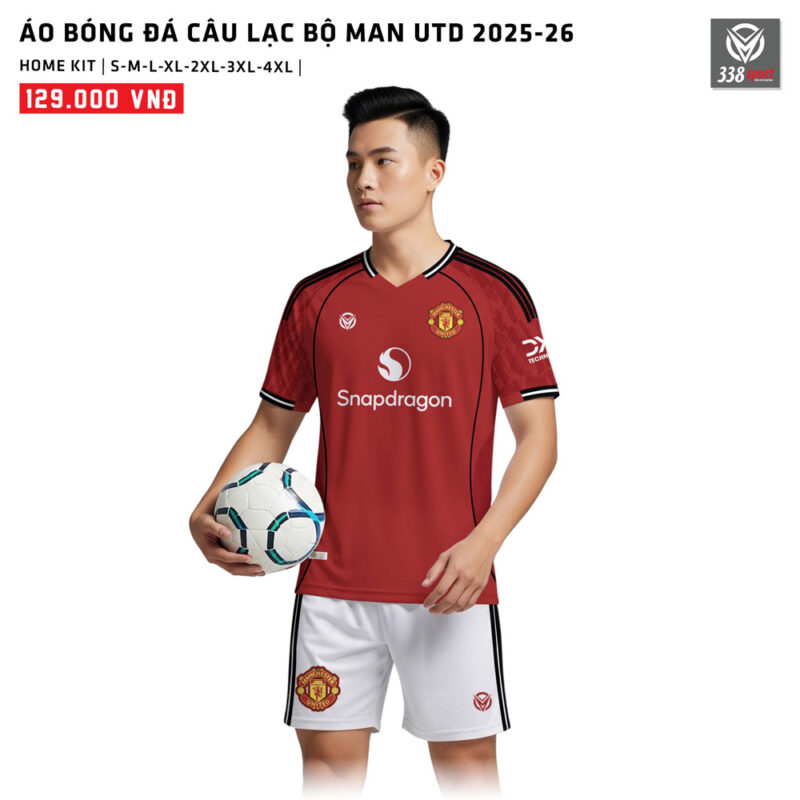 Áo Bóng Đá Câu Lạc Bộ Man Utd Sân Nhà 2025-26