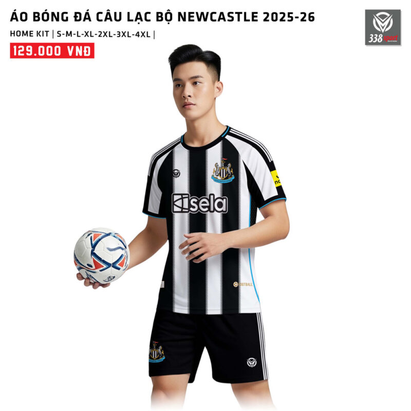 Áo Bóng Đá Câu Lạc Bộ Newcastle Sân Nhà 2025–26