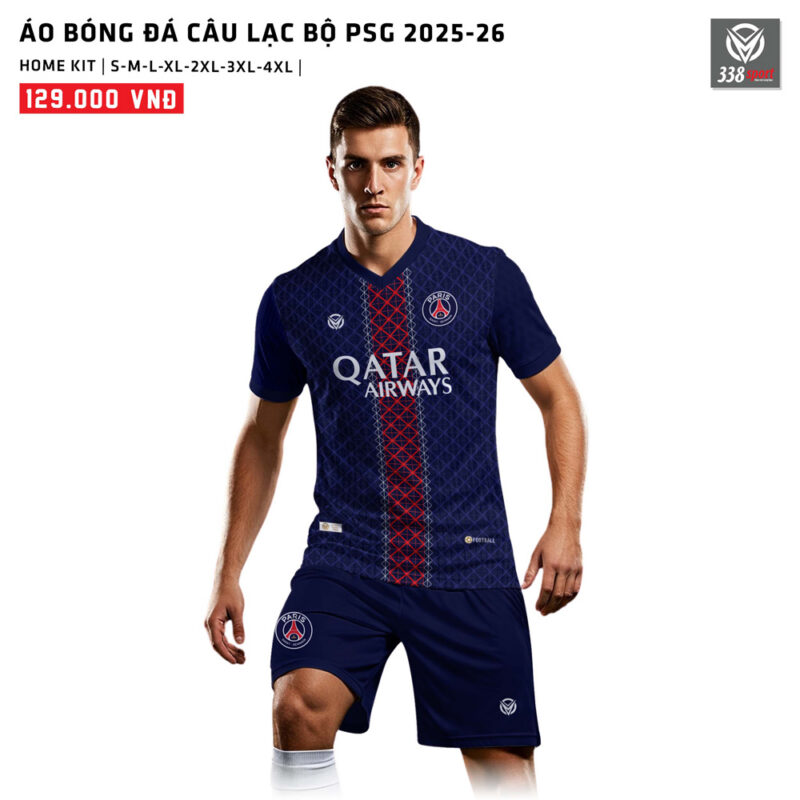 Áo Bóng Đá Câu Lạc Bộ PSG Sân Nhà 2025-26