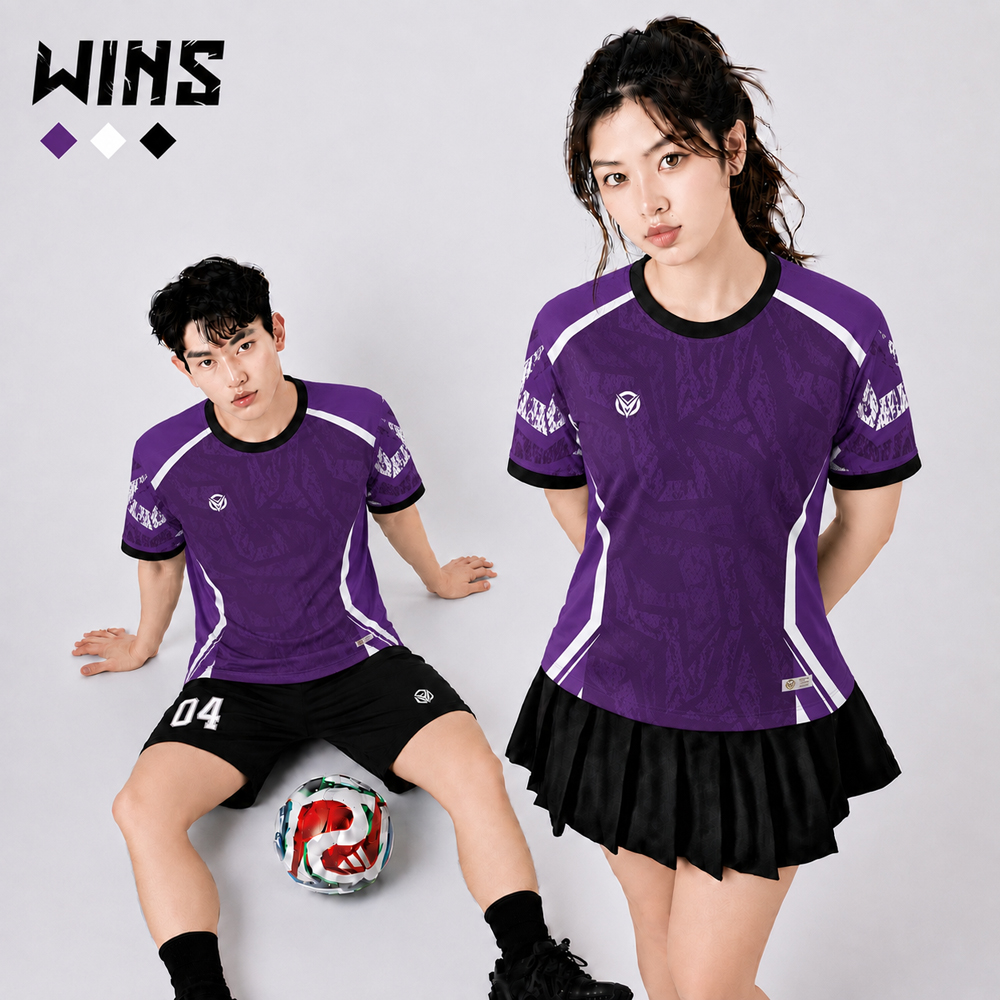 Áo Đấu Bóng Đá Không Logo Reup WINS – Thiết Kế Bóng Đá Hiện Đại, Cá Tính