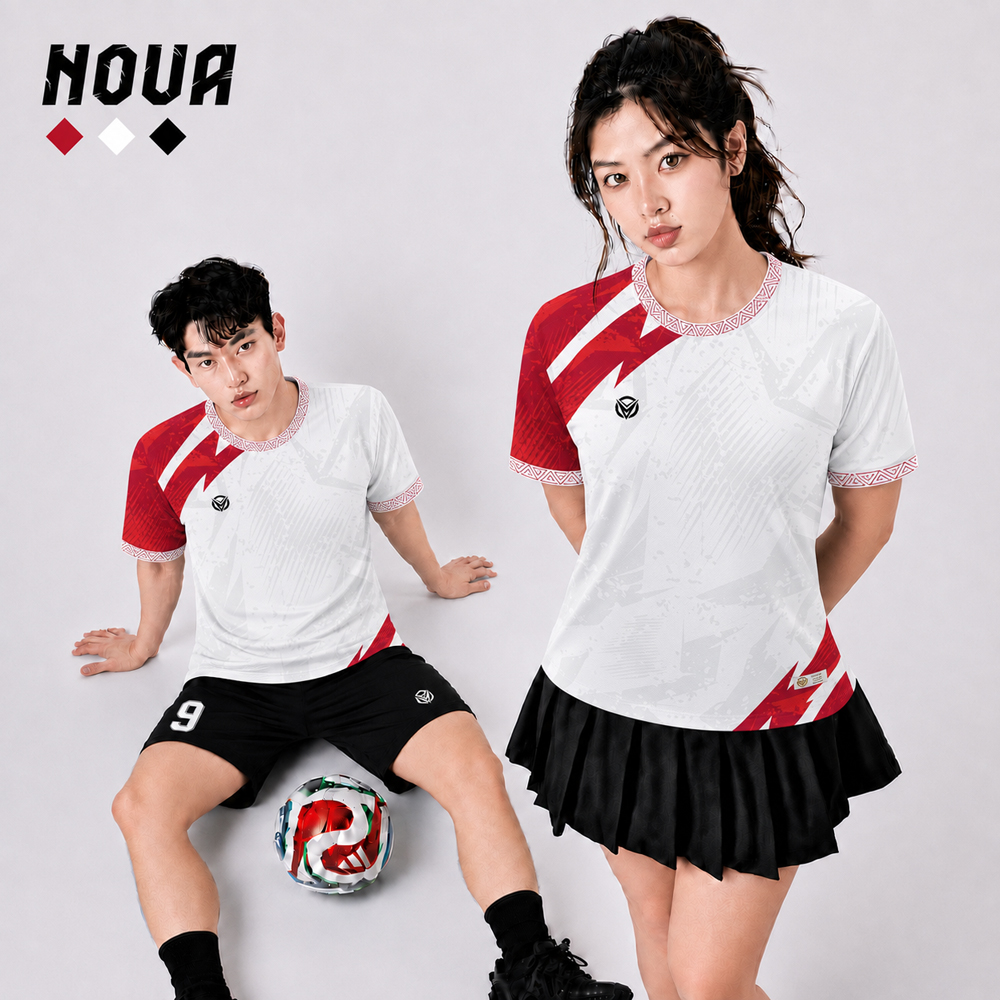 Áo Đấu Bóng Đá Không Logo Reup NOVA – Áo Bóng Đá Đội Nhóm Cao Cấp