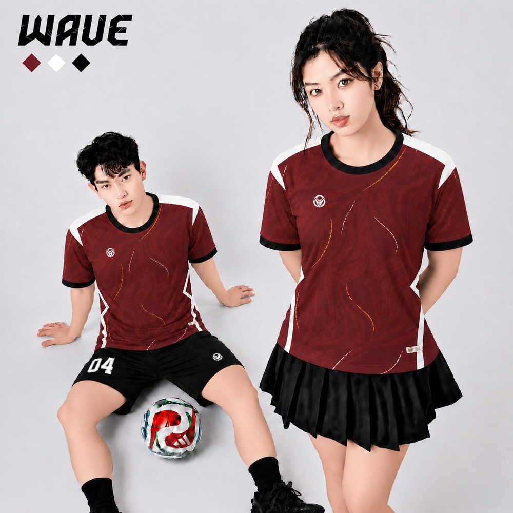 Áo Đấu Bóng Đá Không Logo Reup WAVE – Mẫu Áo Bóng Đá Đẹp, Hiện Đại
