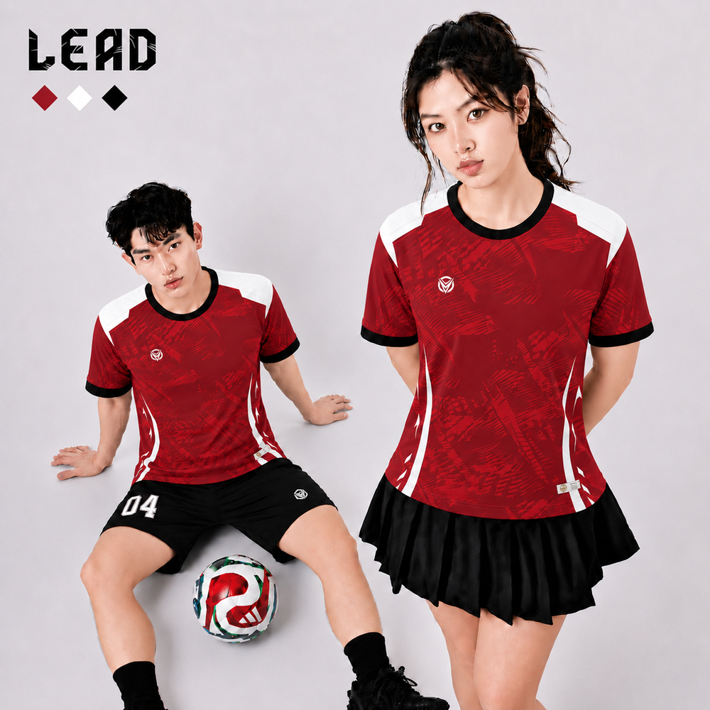 Áo Đấu Bóng Đá Không Logo Reup LEAD – Mẫu Áo Bóng Đá Đẹp Cho Đội Nhóm